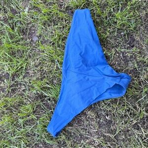 RVCA Vibrant Blue Cheeky Bikini Bottoms